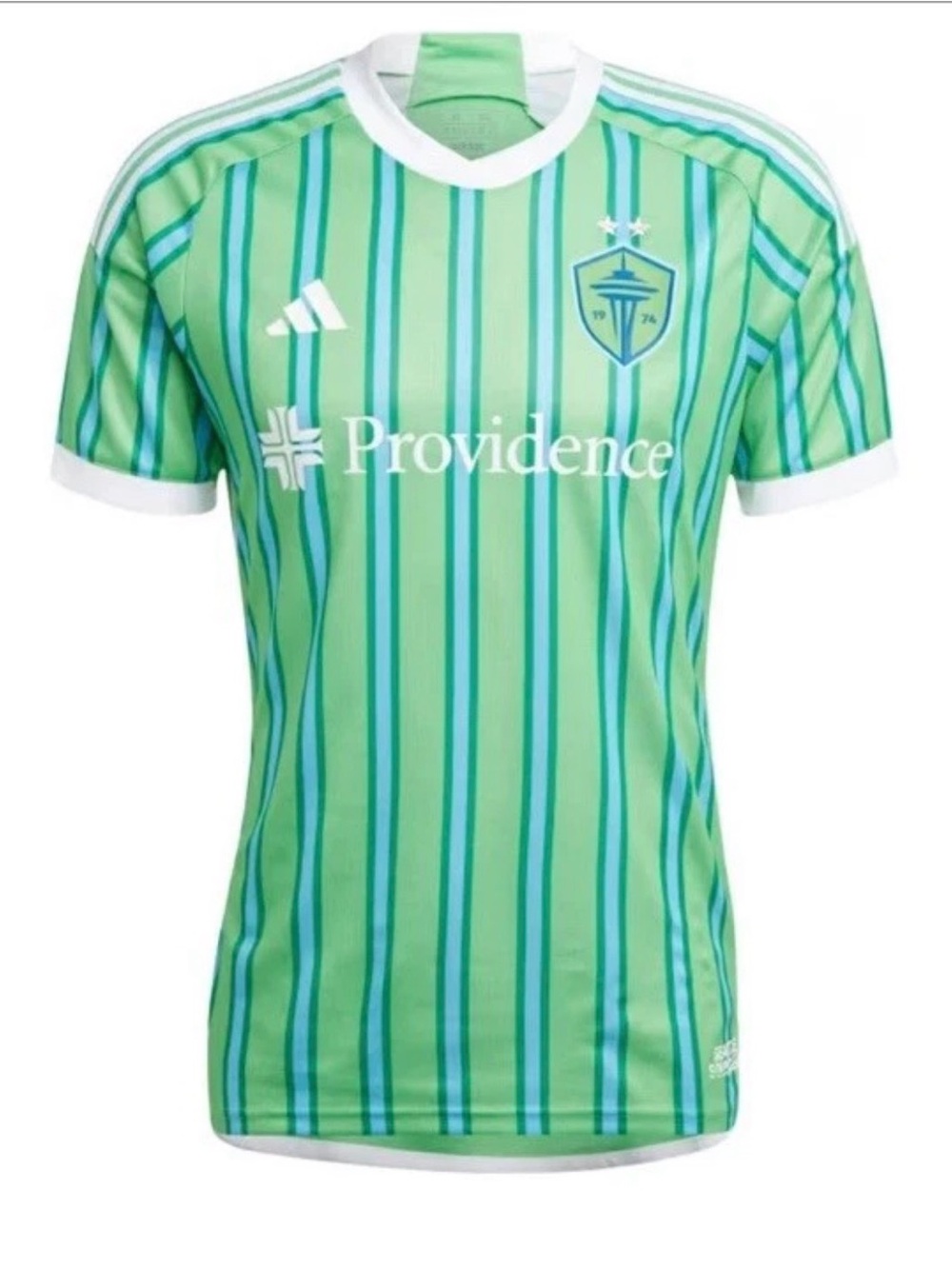 New Adidas Seattle Sounders FC 24/25 Home Soccer Jersey MLS HZ6188 Men’s XS